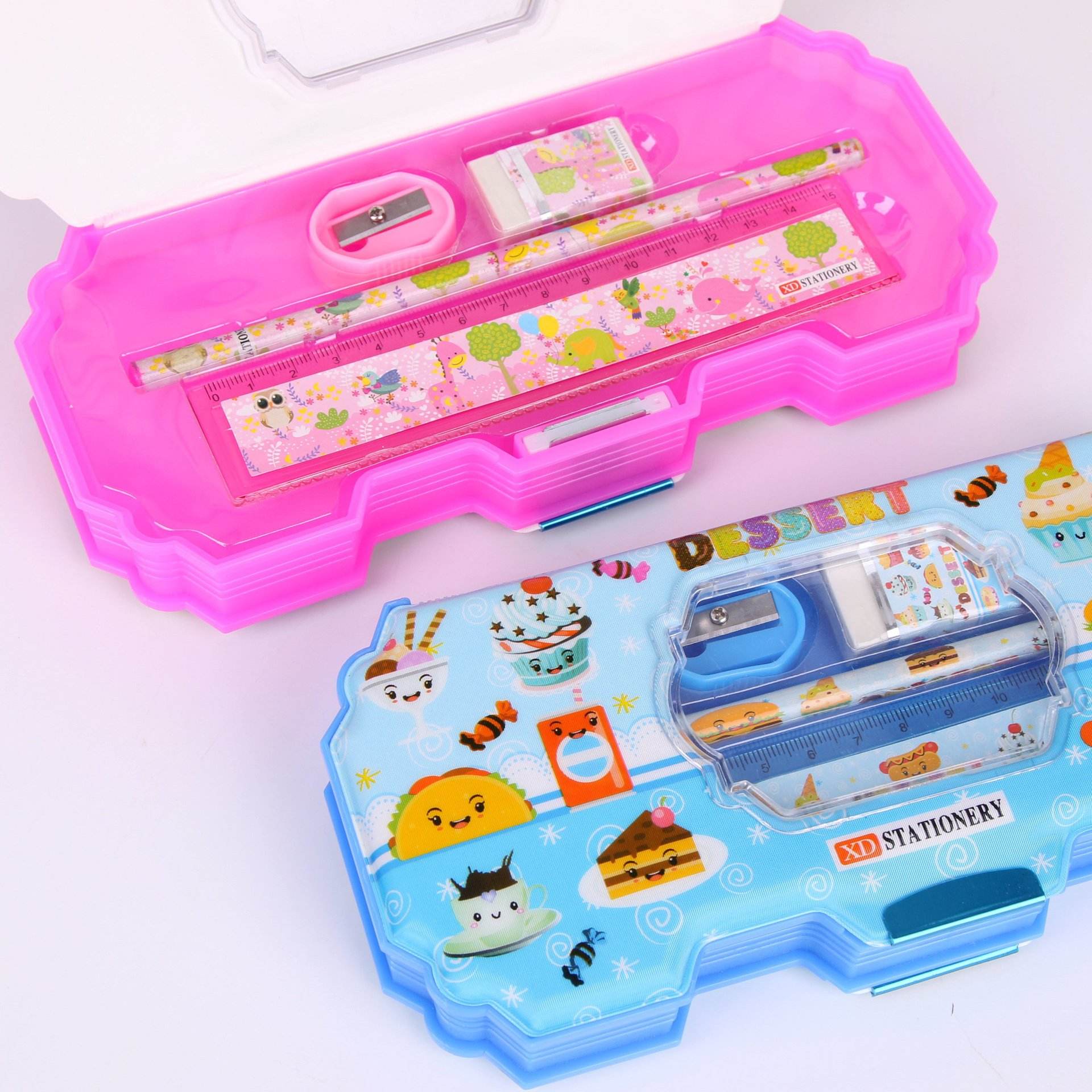 兒童禮物與文具批發(fā)的完美結(jié)合 馬口鐵鉛筆文具套裝禮盒的商機(jī)探索